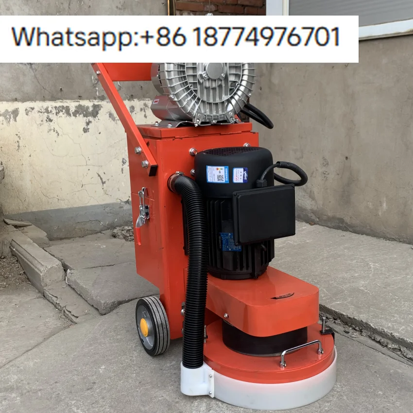 

High Quality China Epoxy Resin Concrete Grinding Machine Hand Diamond Floor Concrete Grinder with Engine Core Component