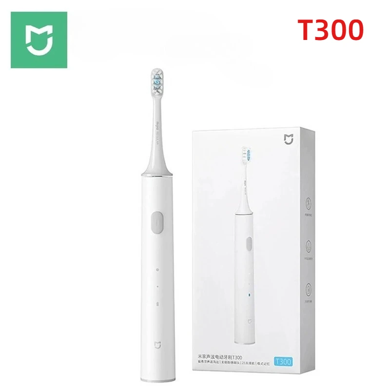 

MIJIA T300 Electric Toothbrush IPX7 Waterproof Smart Sonic Brush Ultrasonic Whitening Teeth Tooth Brush For Toothbrushes