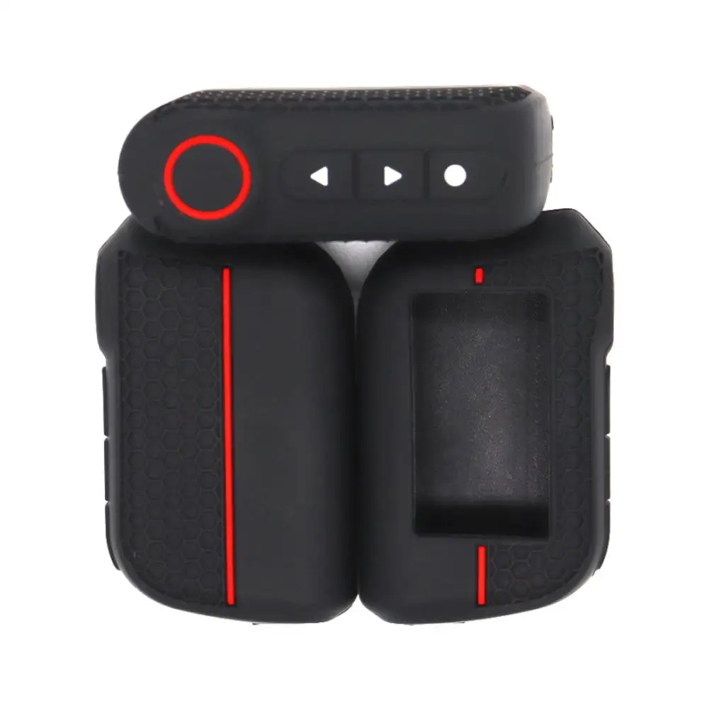 Silicone Key Case For Starline A93 A63 Russian Version Two Way Car Alarm LCD Remote Controller Key Fob Cover High Quality V6H3