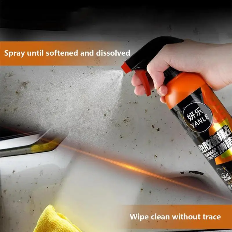 500ml Car Adhesive Remover Sticker Remover Sprays Auto Safely Removes Stickers Labels Decals Residues Tape Cleaner Glue Spray