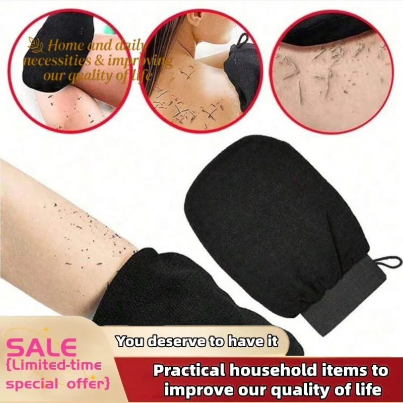 1 Piece Double Sided Hammam Scrub Mitt Magic Peeling Glove Exfoliating Tan Removal Mitt Second Pieces discount