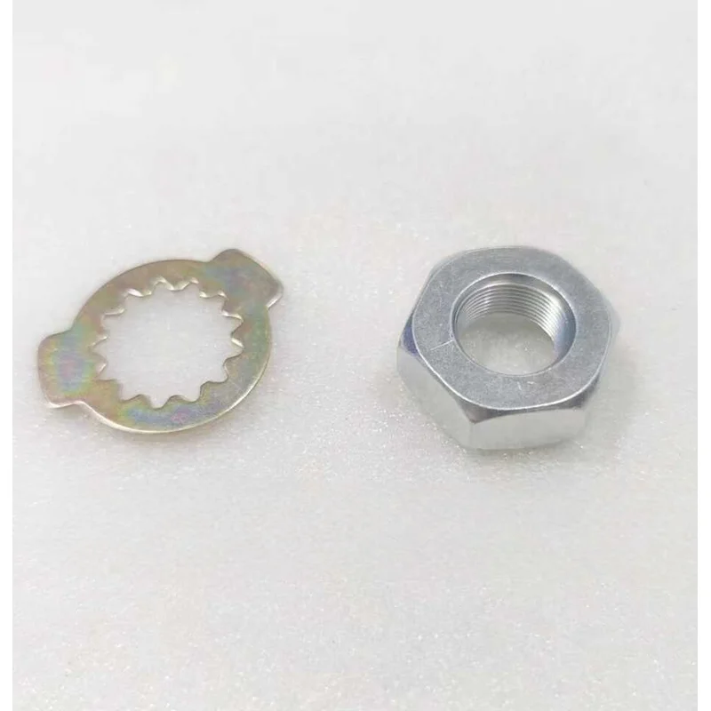 Tooth disc sprocket small fly nut nut locking pad For QJMOTOR SRK400 SRK550 SRK350 QJ500GS-7