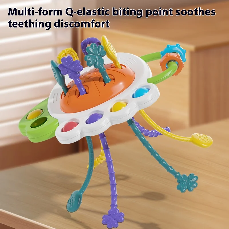 아기를위한 휴대용 만화 올빼미 장난감 지능 개발 치아 껌 Ringbell 재미 있은 그리기 아기 선물