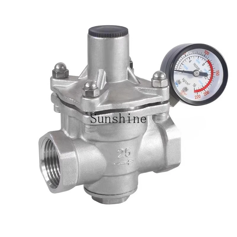 

YZ11X-16P stainless steel 304 wire buckle support tube pressure regulating valve for water gas DN15-50