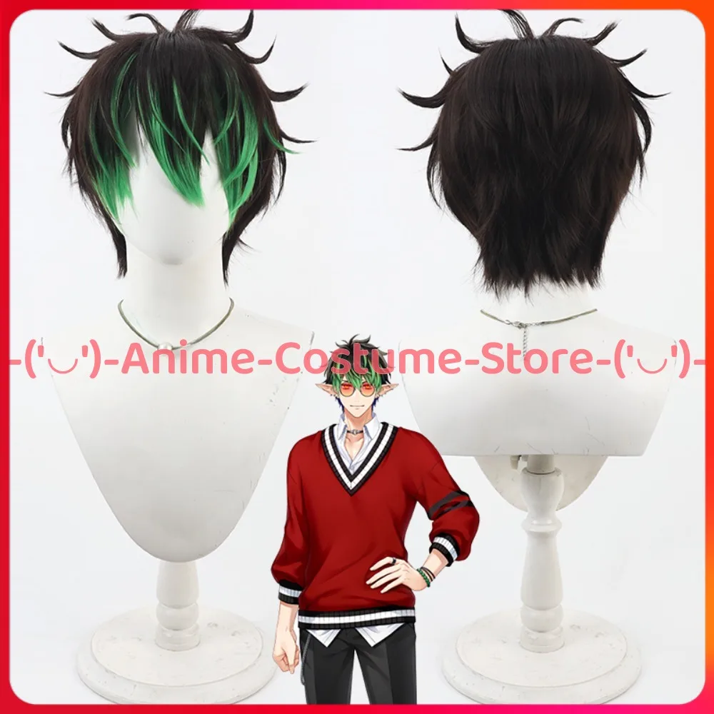 

VTuber Hanabata Kaika Косплей Парик Аниме Игровой Персонаж Хэллоуин Карнавальный Костюм Парики Термостойкие Синтетические Волосы