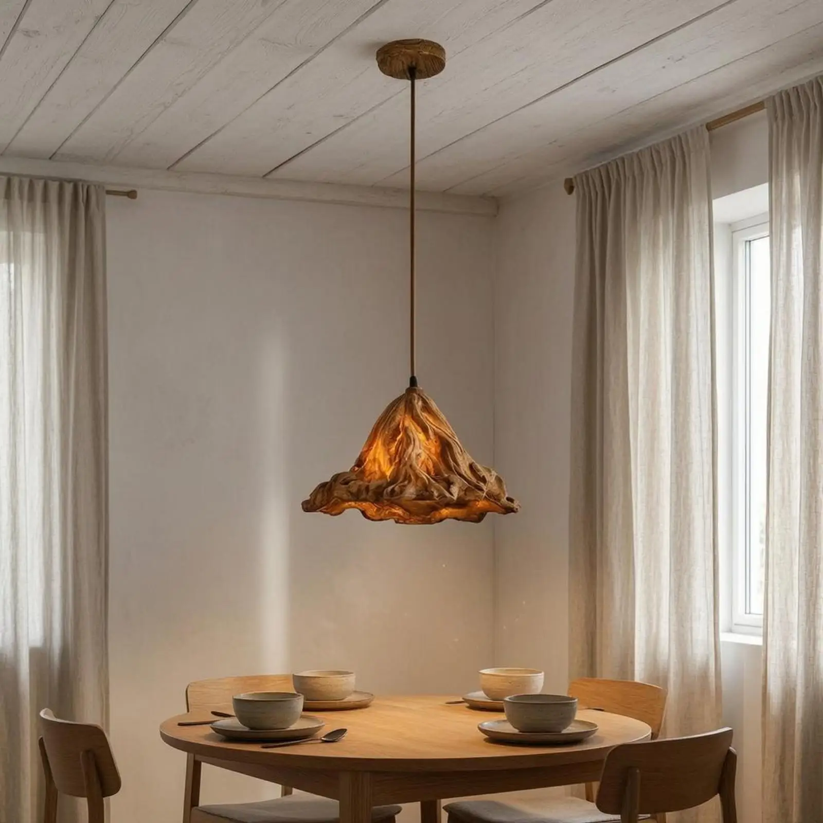 Ceiling Pendant Light Globe Inspired Look Glass Pendant Lighting Vintage Ceiling Pendant Lamp for Foyer Staircase view 4