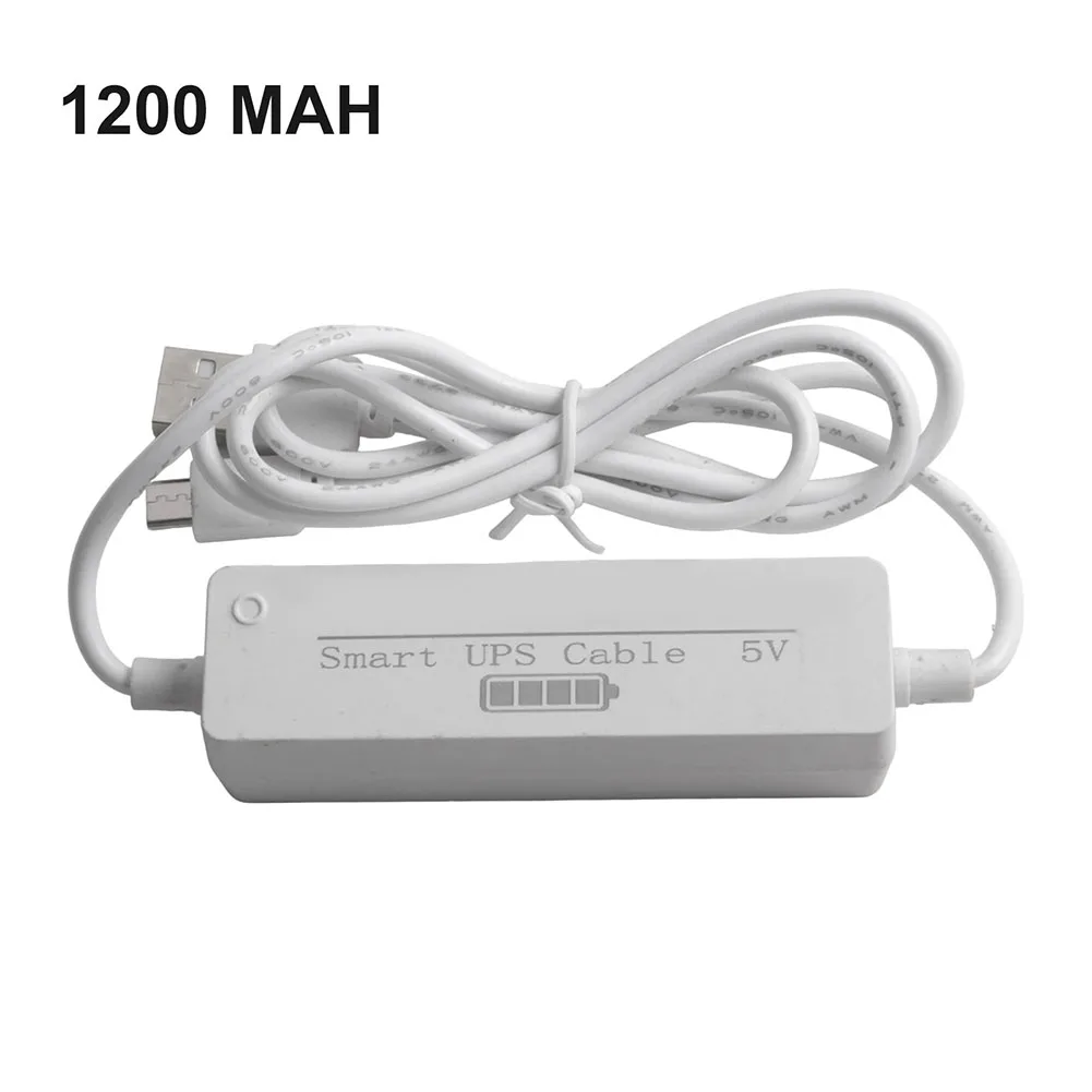 800/1200/1800mAh 5V UPS Backup Battery For Camera Home Security Automatic Power Switching Uninterrupted Power Supply