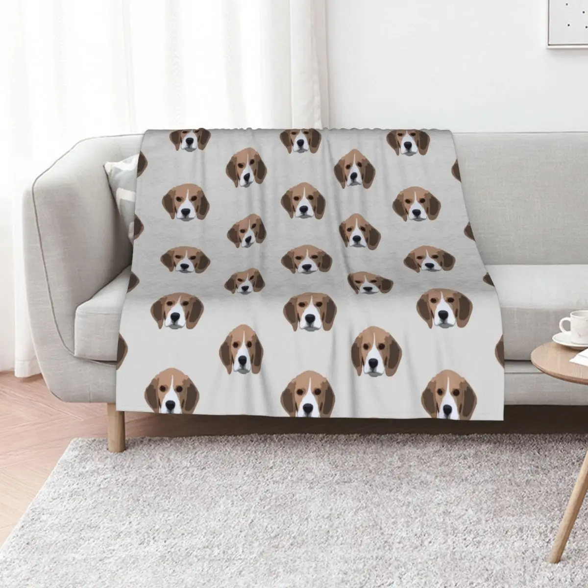 Beagle Throw Blanket Multi-Purpose valentine gift ideas Moving sofa bed Luxury Flannels Blankets