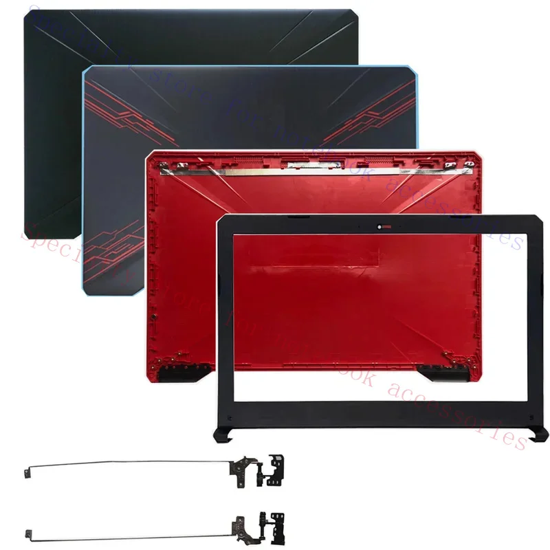 New Back Cover Rear Lid / Bezel /Hinges For Asus TUF Gaming FX504GE FX504 FX80 FX504GD FX80G