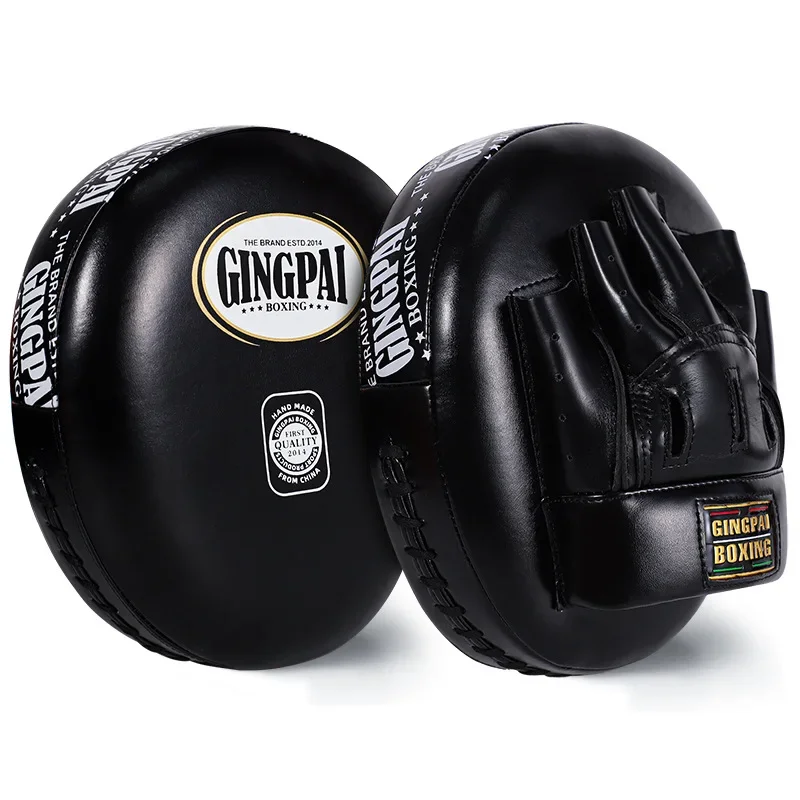 1pc Boxing Pad Punching Mitt Durable PU Muay Thai MMA Taekwondo Martial Arts Sparring Training