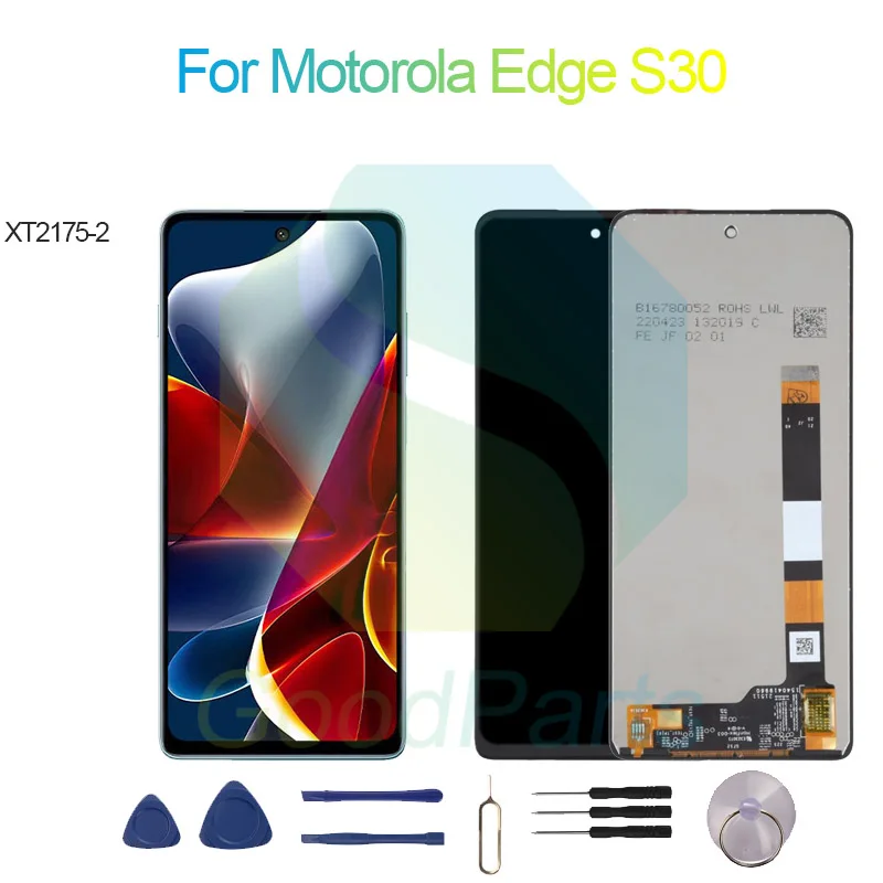 

For Motorola Edge S30 LCD Display Screen 6.8" XT2175-2 For Moto Edge S30 Touch Digitizer Assembly Replacement