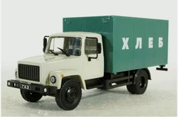 NEW 1/43 Scale GAZ-3307 Truck By DeAgotni Collectible models USSR Diecast alloy Toy cars for collection gift