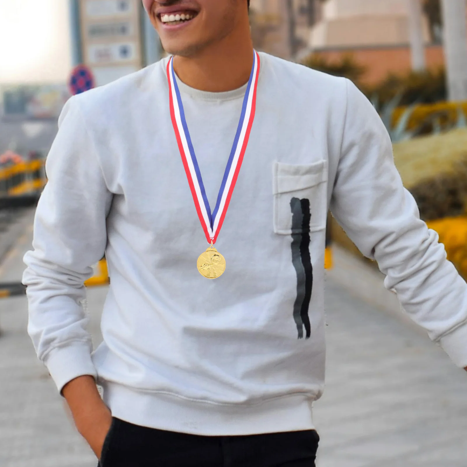 

6Pcs Soccer Medals School Football Awards Metal Soccer Game Prizes Sports Contest Rewards Medals Winner Award