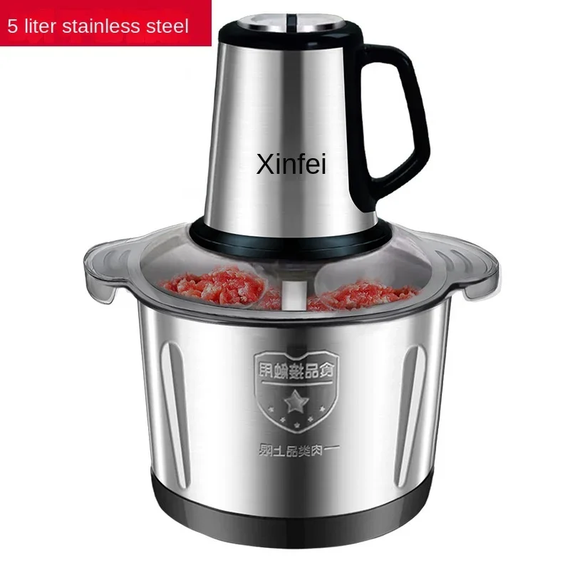 Xinfei-picadora de carne multifuncional, máquina eléctrica totalmente automática para Fideos, trituradora de verduras y cocina, 220V