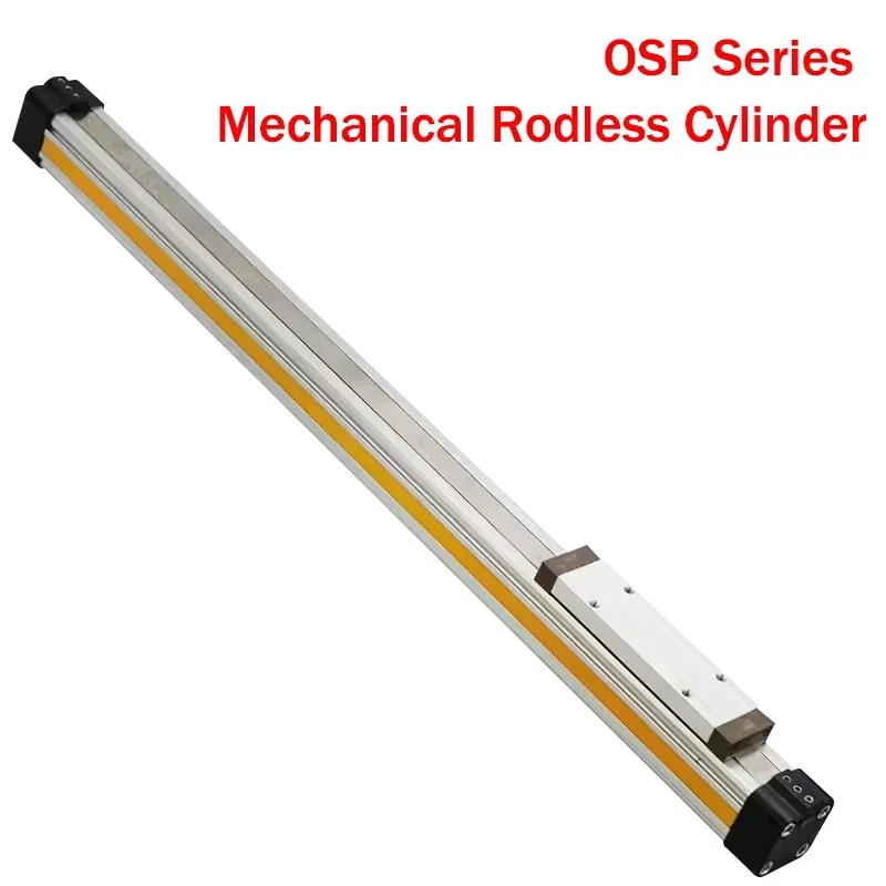 OSP Pneumatic Air Cylinder Bore 25/32/40mm Mechanically Jointed Double Acting Rodless High Thrust OSP-25