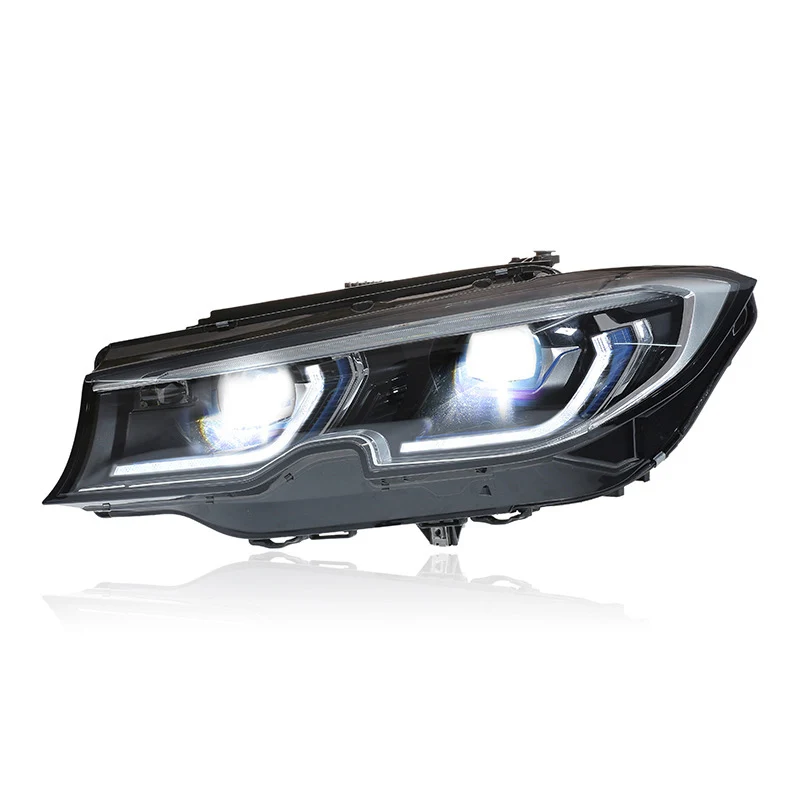 Car Styling Head Lamp LED Headlight Assembly For BMW 3 Series G20 2020-2022 Streamer Turn Signal Indicator Daytime Running Light