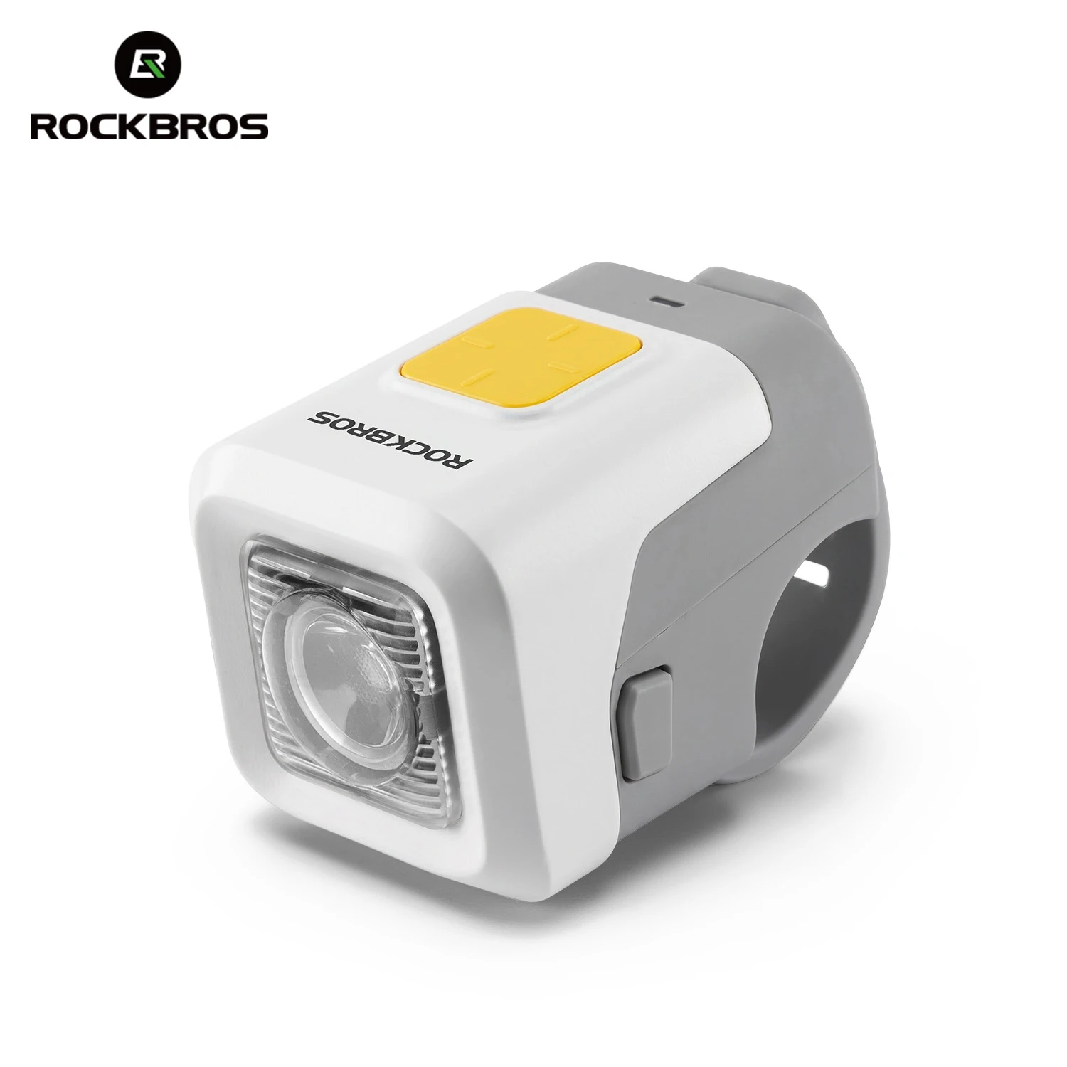 ROCKBROS Bicycle Mini Light IPX6 Waterproof 450LM Headlight High Decibel Electric Bell Multifunction Horn Light Bike Accessories