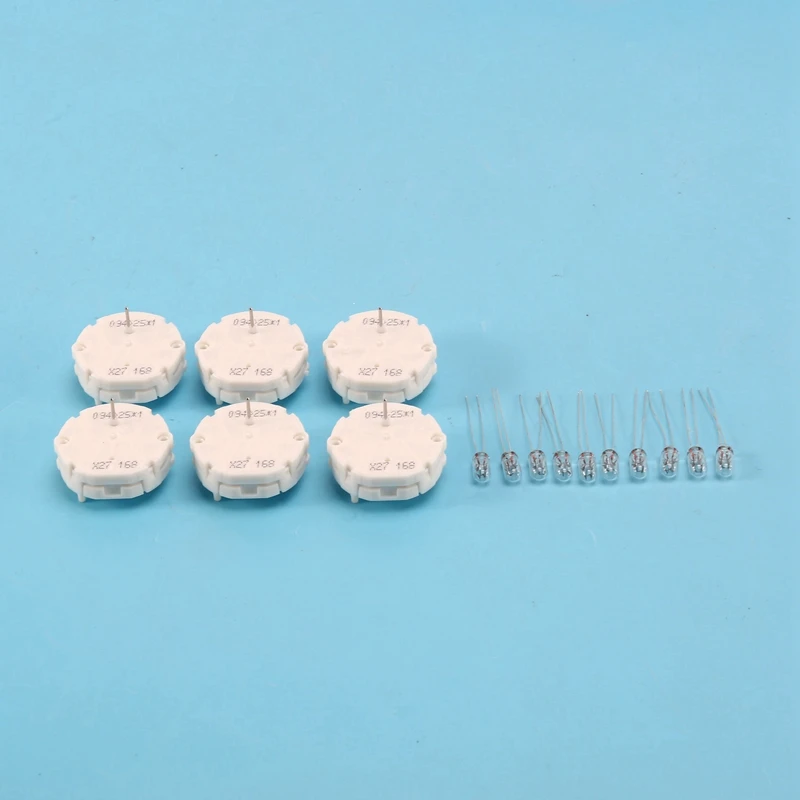 GM Stepper Motor Repair Kit - X27 168 - (12 Motor Kit + 20Pcs Bulbs) Fits All 03-06 Chevy Silverados, Tahoes, Yukons