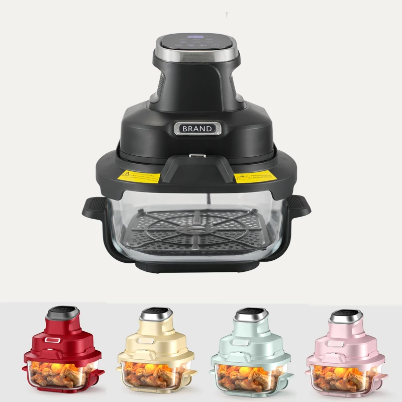 

Цифровая аэрофритюрница мощностью 1600 Вт с двойной стеклянной чашей