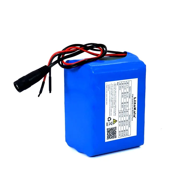 Imagem -04 - Liitokala-li-lon Bateria com Bms para Luzes de Emergência Monitor Alimentação Ininterrupta 12.6v Carregador 12v 10ah 18650 10000mah