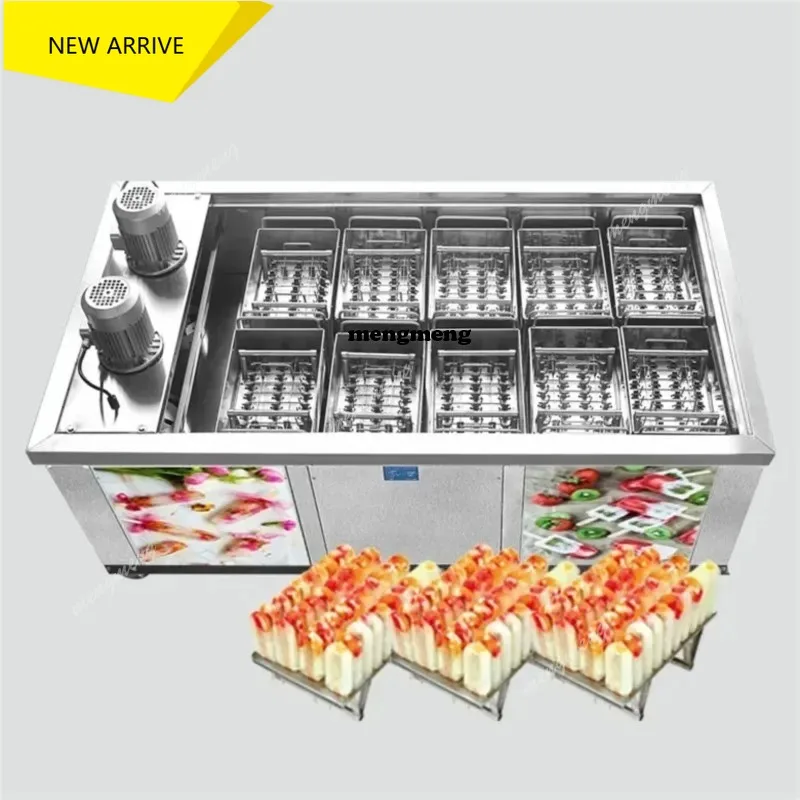 Commercial Making Popsicle  Machine Stick Maker Stick Cream Machine Popsicle  Popsicle Making Machine 7000w