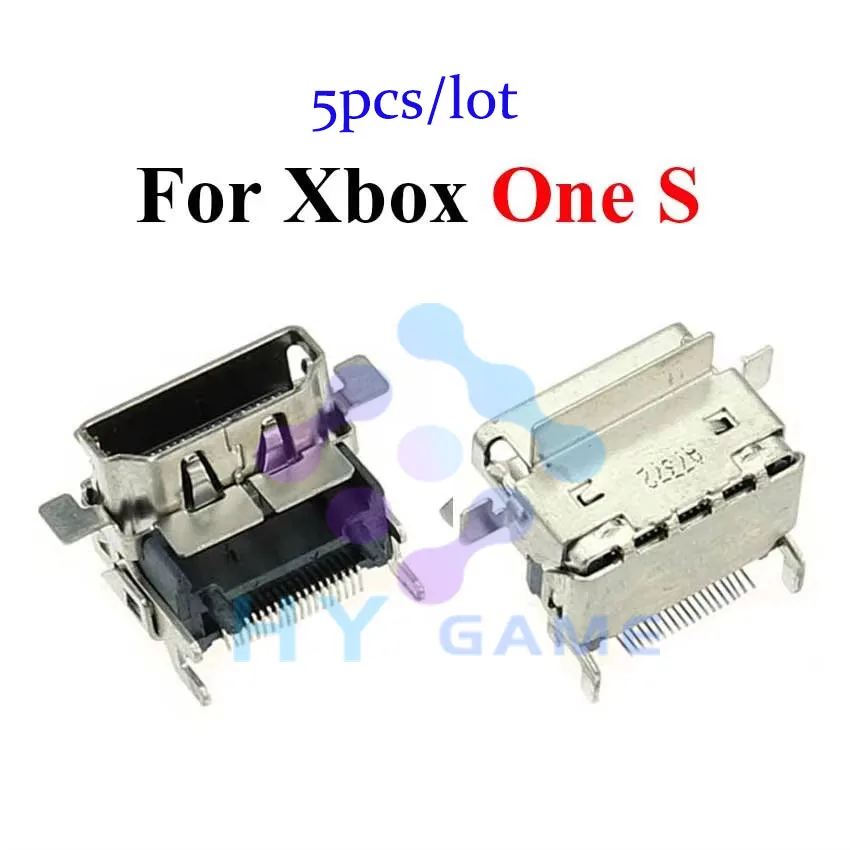 5pcs HDMI-Compatible Port Socket Interface for Microsoft XBOX Series One X S HDMI-compatible Socket Interface Connector