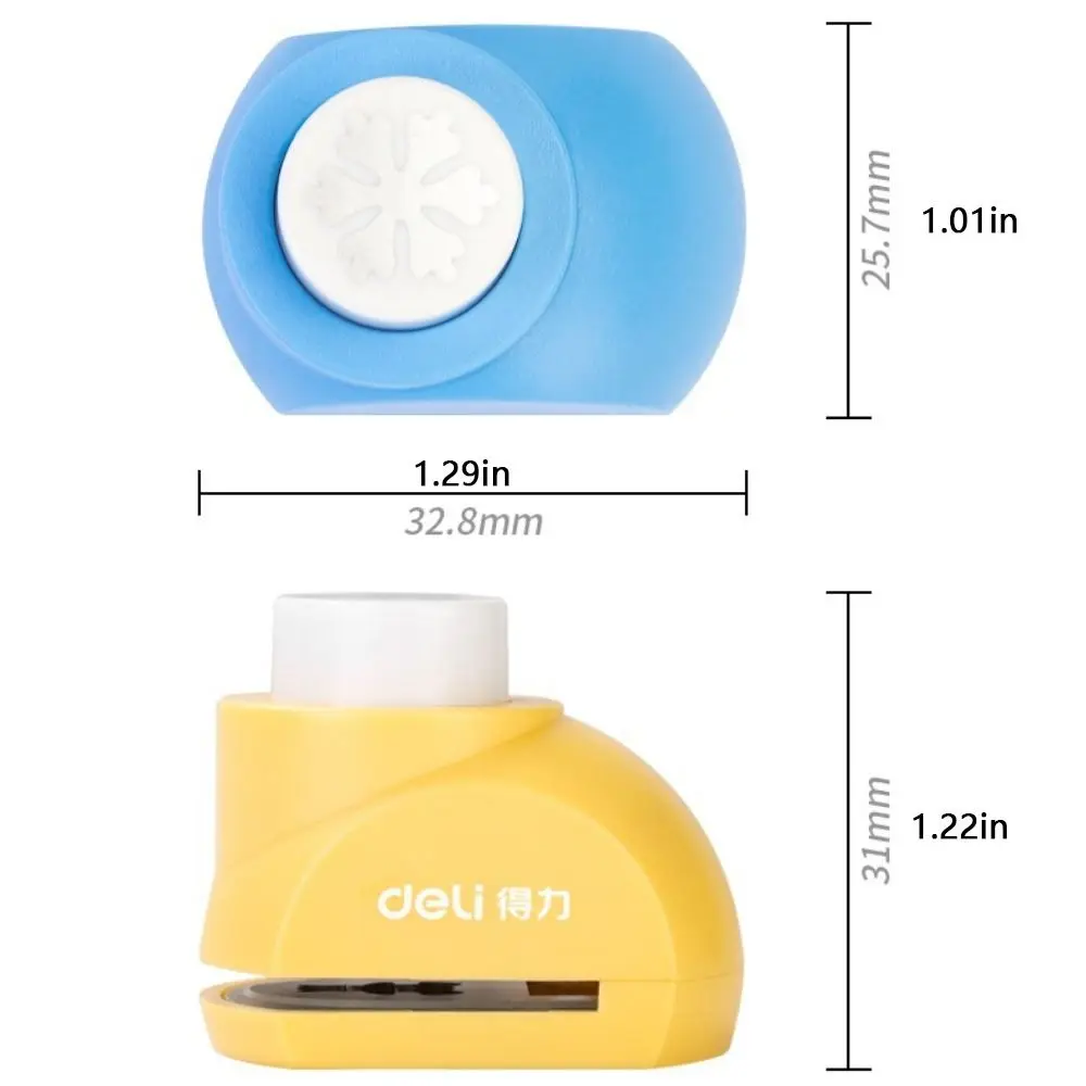 Mini Paper Puncher Light-hearted Easy To Use Light Weight Multicolor Creative Handmade Scrapbooking Kindergarten Portable