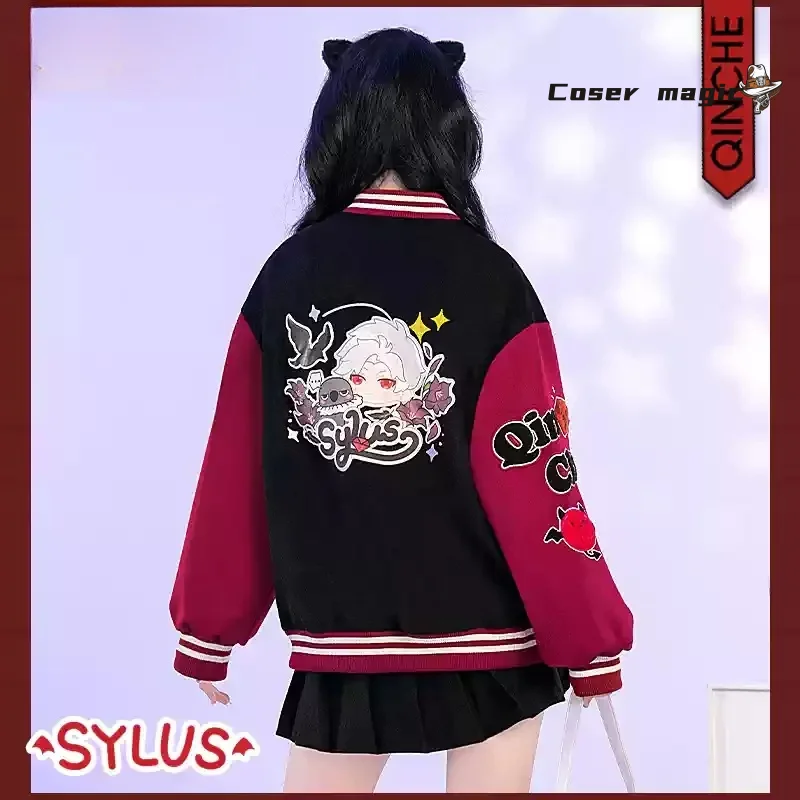 Disfraz de cosplay de Love and Deepspace Sylus, abrigo diario