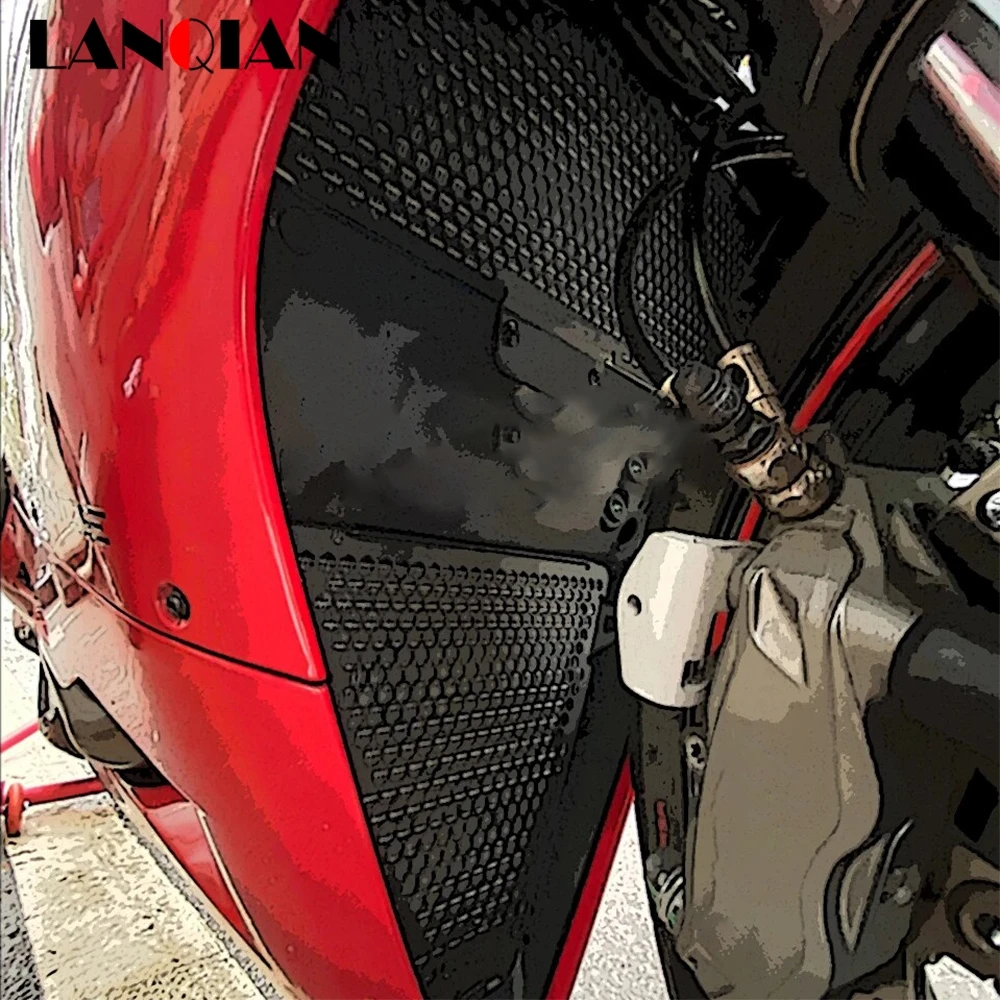 

Motorcycle Accessories Upper Radiator Guard For Ducati Panigale V2 1299 R FE/Superleggera/S/R 899 959 Corse 1199 Tricolore S/R