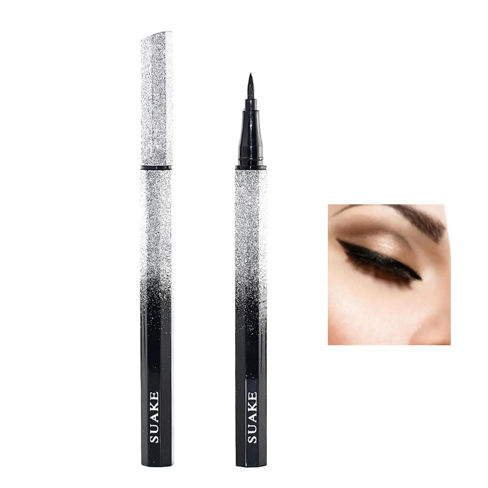 Nieuwe Professionele Glanzende Eyeliners Cosmetica Voor Vrouwen Pigment Matte Eyeliner Potlood Gladde Duurzame Ogen Cosmetica Schoonheid T M4z5