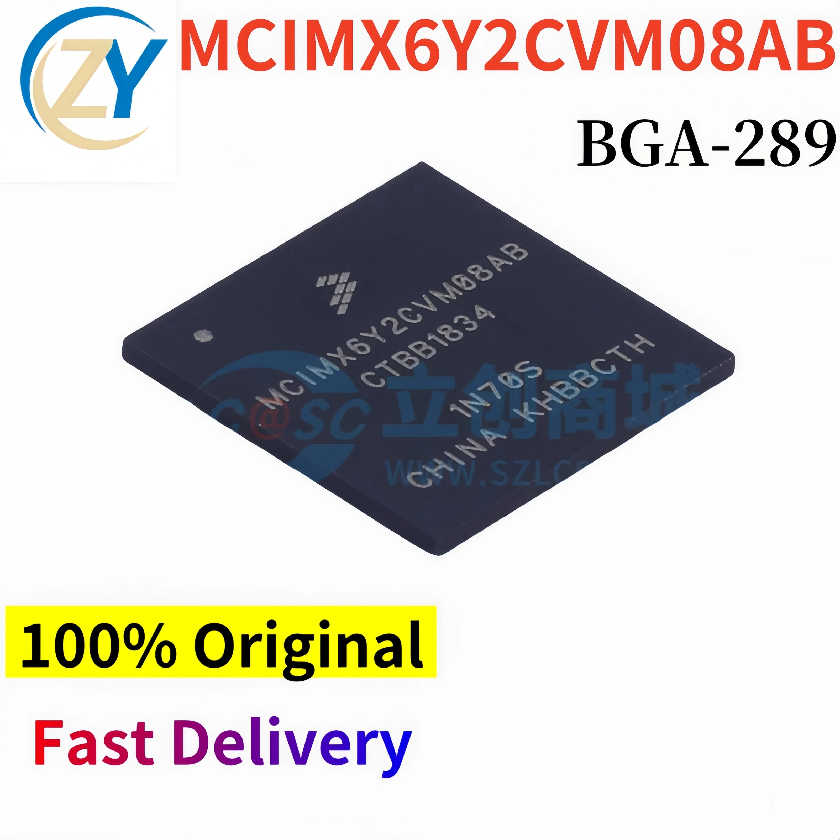 

(2pcs) MCIMX6Y2CVM08AB Cortex-A7 MCIMX6Y2CVM MCIMX6Y2CVM08 BGA-289 MCIMX6Y2 100% Original & In Stock