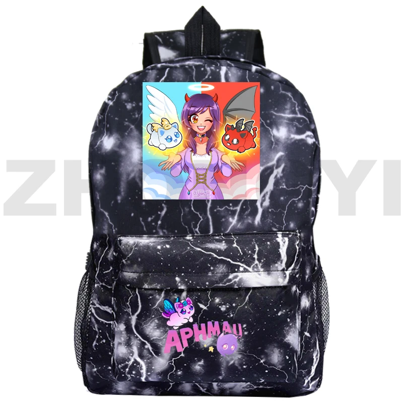 Anime Aphmau Backpack Men As A Cat Back Pack Travel Knapsack School Bags For Teenage Girls Bookbag Harajuku Cartoon Rucksack