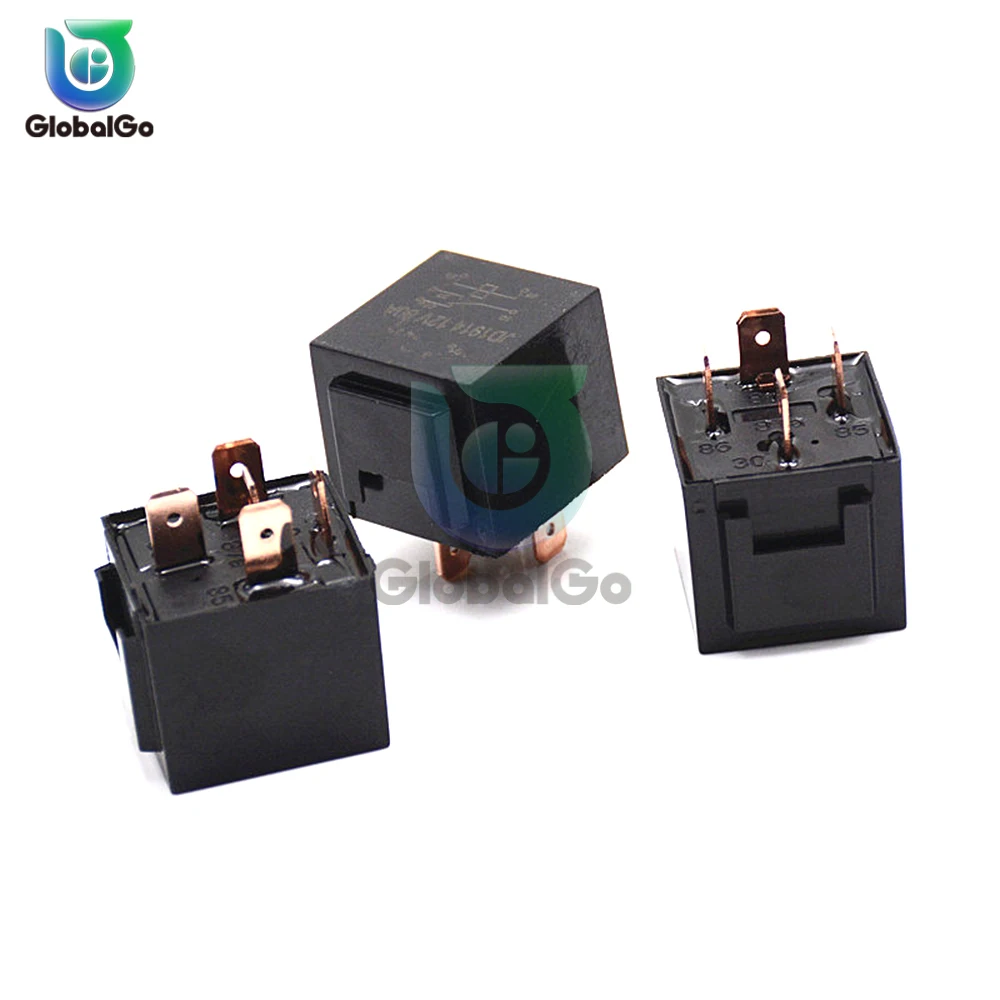 4pin/5pin Waterproof Automotive Relay 12V 24V 80A Car Control Device Car Plug-in Relays High Capacity Switching