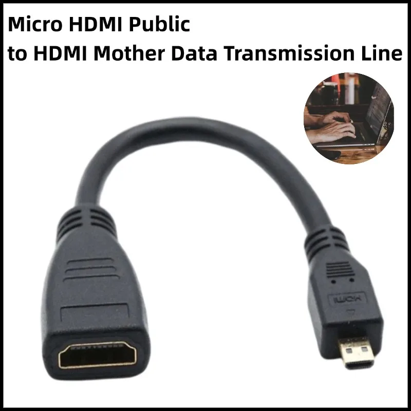 

4K 60Hz Micro HDMI to HDMI Cable for Raspberry Pi 5 4, GoPro Hero 7 6 5, Sony A6000 A6300 Camera, High Speed 18Gbps HDR 15cm