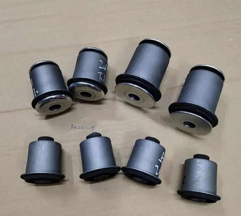 Upper swing arm bushing Lower arm rubber sleeve Lower suspension iron sleeve bushing For Foton sauvana   tunland E3 E5 E7