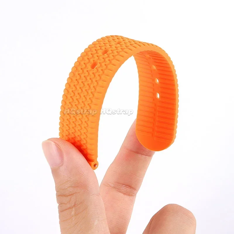 Ремешок силиконовый для наручных часов, резиновый цветной спортивный быстросъемный браслет для воды, 18 мм 20 мм 22 мм 24 мм