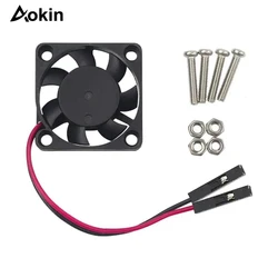3007 Mini Fan 30X30X7mm DC 5V Brushless Small Power Supply Cooling Fan for Raspberry Pi 4 Pi 3 B+ Pi 3 B Pi 2 Pi B+