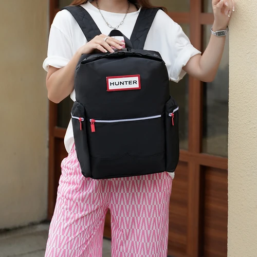 Imagen 2 del producto Hun Mochilas 11 de alta calidad para hombres, mochilas de ordenador informales ligeras de nailon impermeables para mujeres, mochilas escolares para parejas