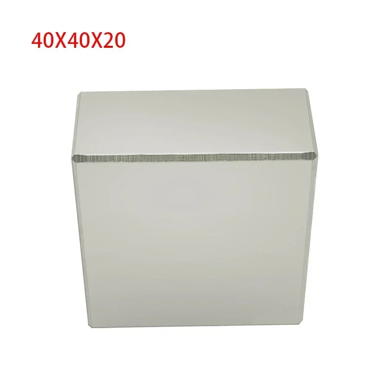 1PC N52 Neodymium Magnet 50*50*30MM/40*40*20 Super Strong Powerful Square Block Permanent Rare Earth Magnets Gas Meter