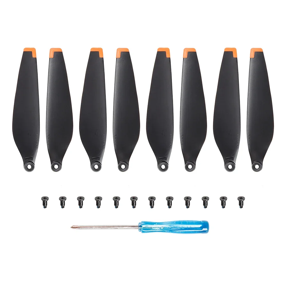 8pcs Drone Propellers for DJI Mini 3 Low Noise Light Weight Blade Wing Fans w Screw for RC Drone Props Replacement Accessories