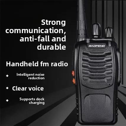 Baofeng BF-888S Handheld Walkie-Talkie, High-Power Wireless Transceiver Outdoor