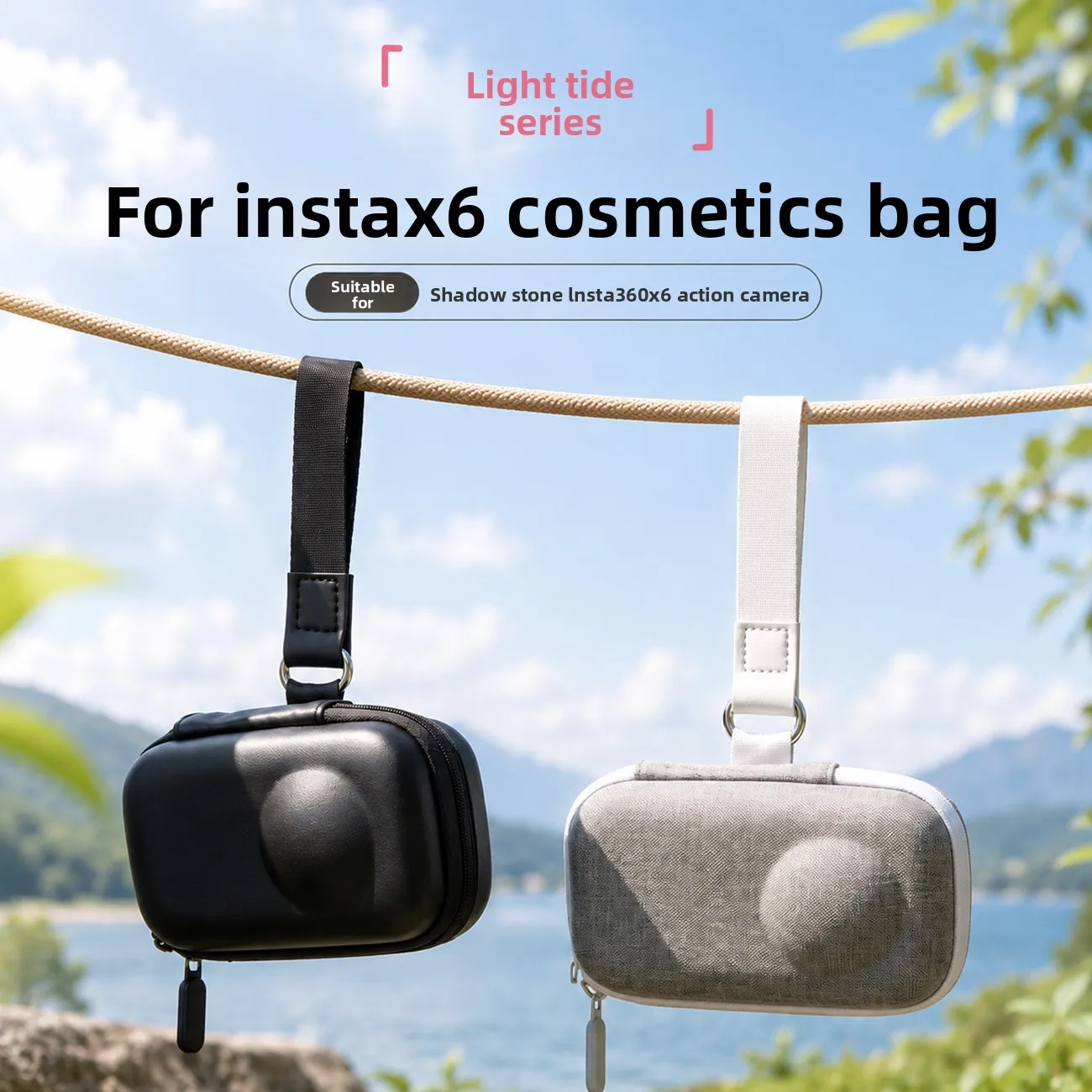 For Insta 360 X6 Carrying Case for Insta 360 X6 Storage Case Box Hard Shell Bag Travel Case For Insta360 X6 Accessories