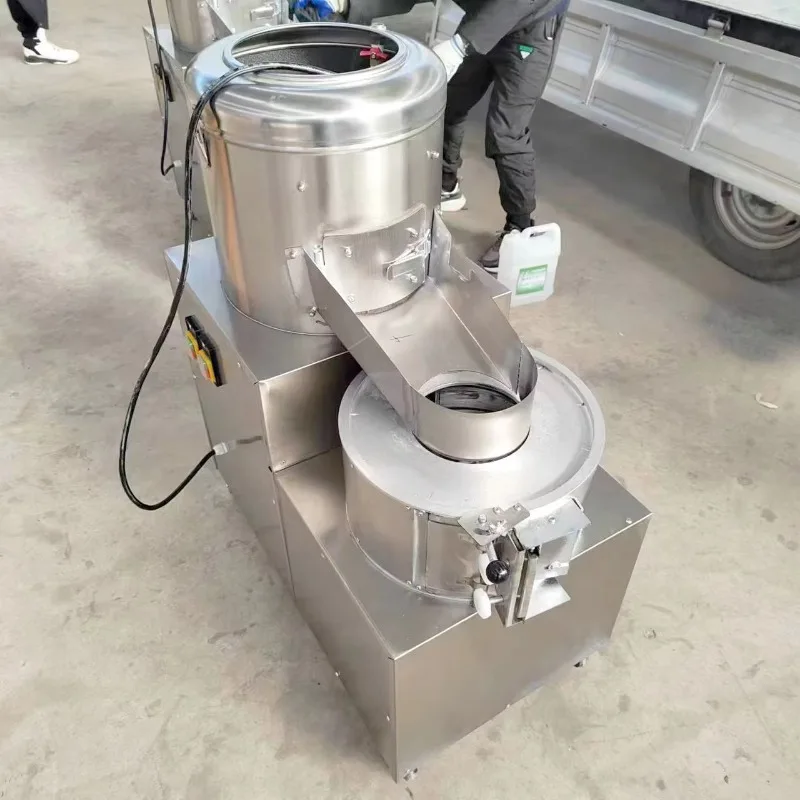 Multifunctional Automatic Potato Washing Peeling Slicing Cutter Machine, Industrial Potato Processing Cutting Equipment
