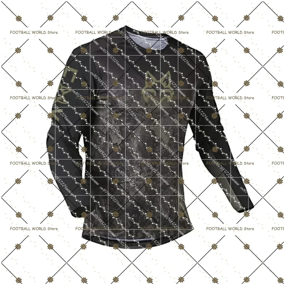 

Men's Motorcycle Mountain Bike Long Sleeve Off-Road Shirt Durable Breathable Riding Gear for Adventure