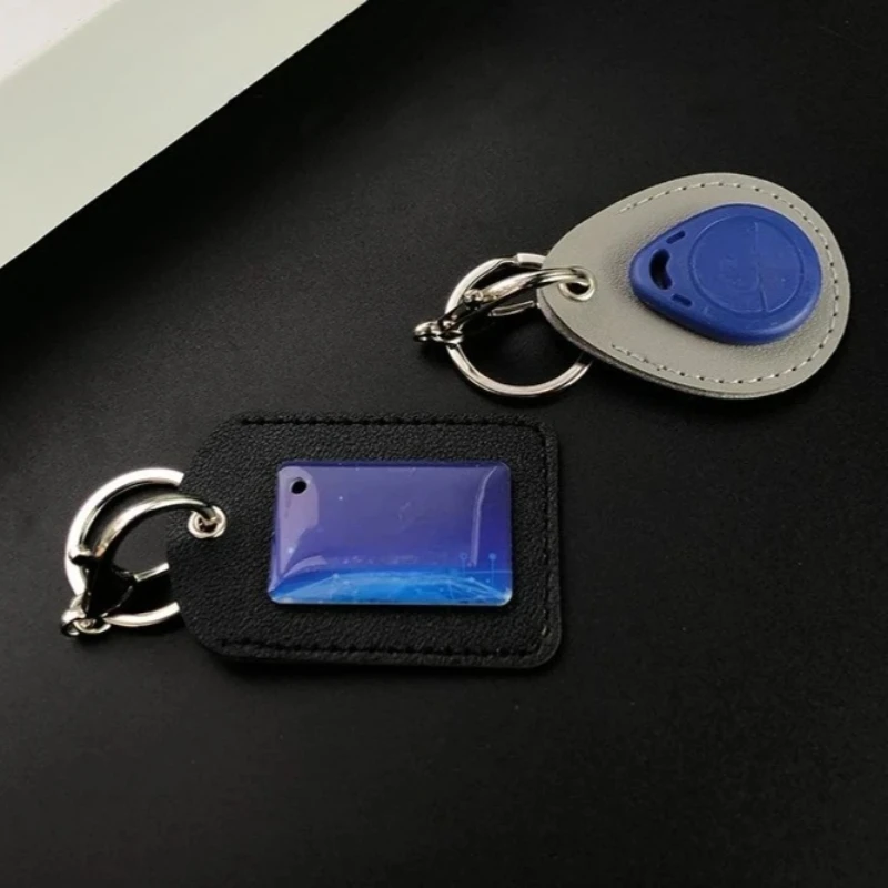 Женский-мини-кошелек-из-искусственной-кожи-для-ключей-карт-и-бейджей-с-кольцом-держателем