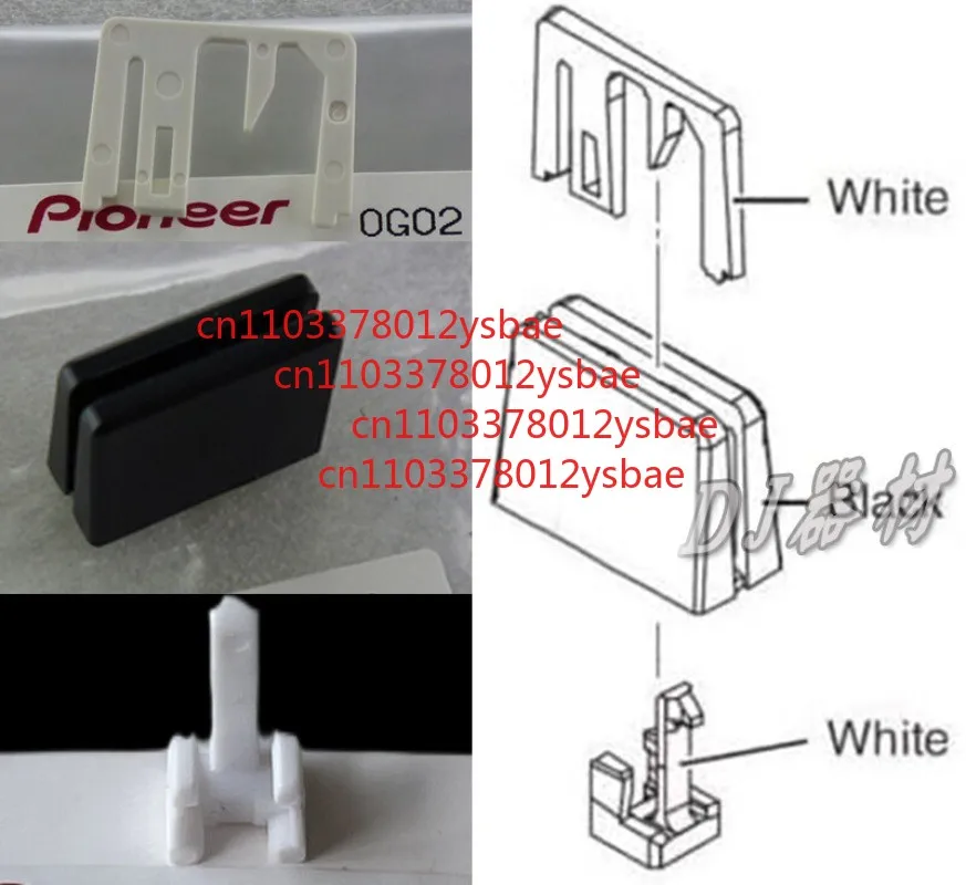 P-Lock Fader Knob for Pioneer DDJ-1000SRT CH1–CH4 Not Compatible with Crossfader
