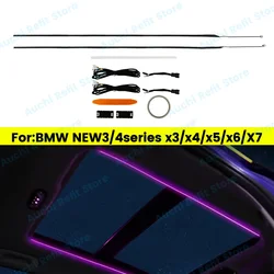 LED Sunroof Light 11 Colours For BMW G20 G30 G01 G05 3/5 Series X3 X4 X5 X6 X7 Car Roof Panoramic Skylight Ambient Lights Refit