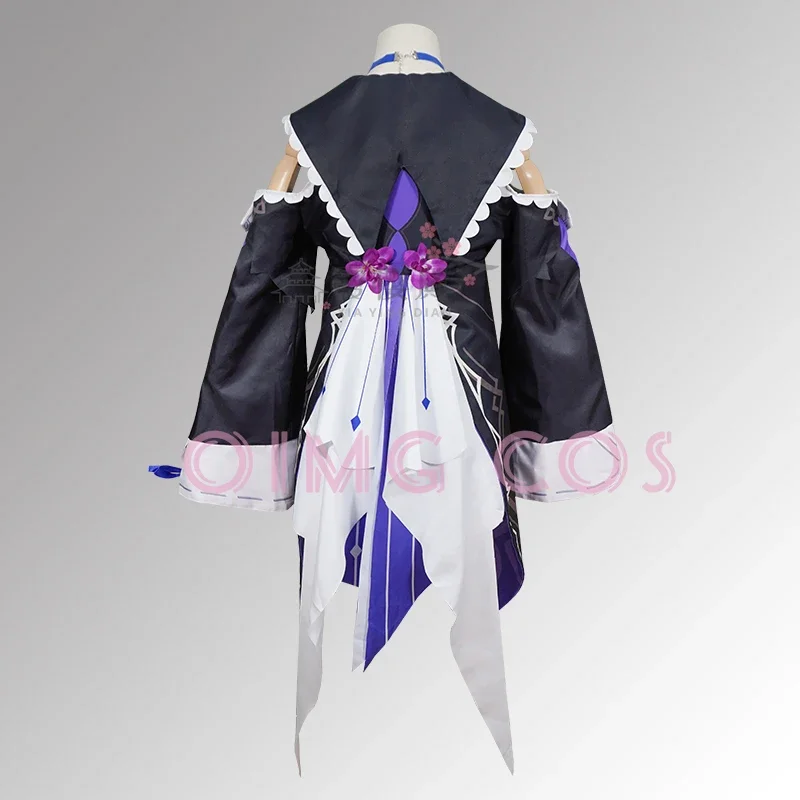 Herta Cosplay Costume Honkai Star Rail Carnival Uniform Wig Anime Halloween Costumes Women Game