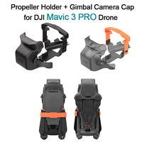 For DJI Mavic 3 PRO Drone Propeller Holder Fixed Stabilizer + Gimbal Lens Cover Cap 2 In 1 Integrated Protector Accessories