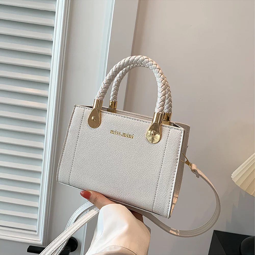 

Simple Small Square Bag With Multiple Color Options Summer New Fashion Handbag Stylish Pure Color Crossbody Bag